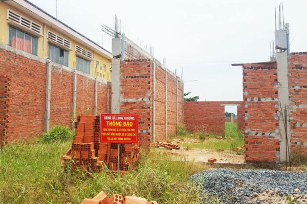 xây dựng trái phép đất quy hoạch