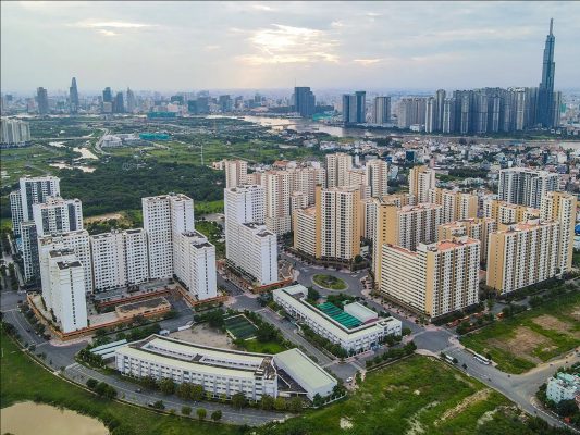 tái định cư bằng căn hộ