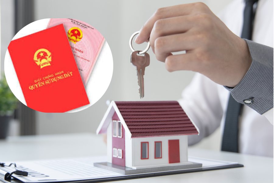 xây nhà khi chưa sang tên