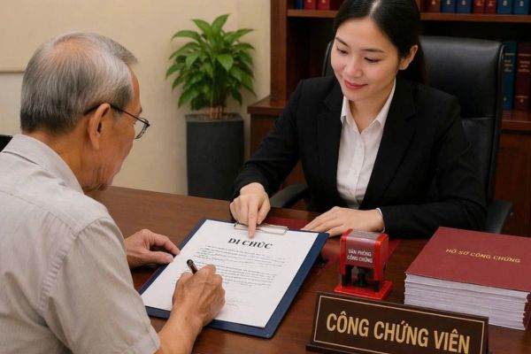 Công chứng hợp đồng mua bán đất nền