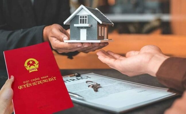 thừa kế đất giấy tay
